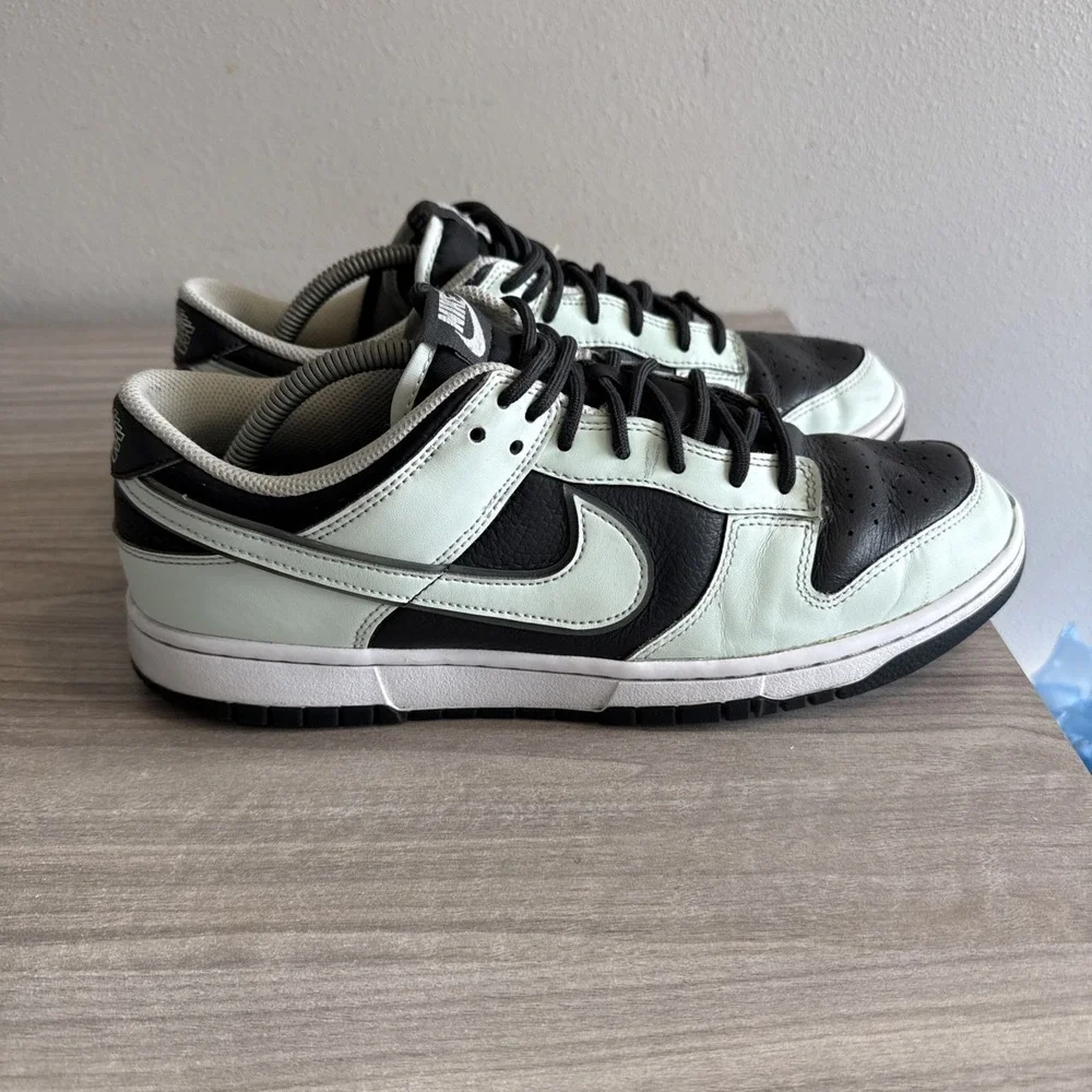 Nike Dunk Low Retro PRM FZ1670-001 Dk Smoke Grey / Barely Green Men's Size 11.5
